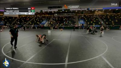 115 lbs Cons. Round 3 - Amelia Terrill, Iowa City High vs Delaney Locke, Basehor-Linwood HS