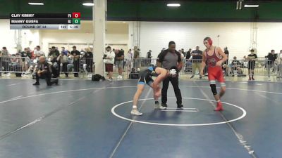 150 lbs Round Of 64 - Clay Kimmy, PA vs Manny Gusfa, NJ