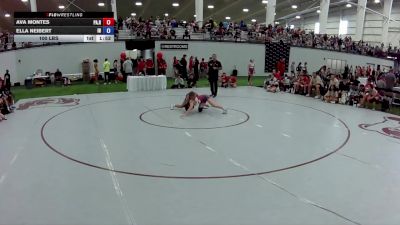 100 lbs Taylor Shadel, Pennsylvania Red vs Aniah Delgado, Indiana