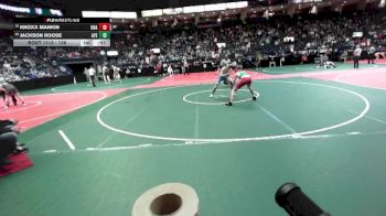 138 lbs Cons. Round 3 - Knoxx Mankin, Unattached vs Jackson Roose, AYE3
