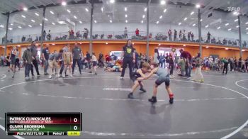 50 lbs 3rd Place Match - Patrick Clinkscales, South Carolina School Of Wrest vs Oliver Broersma, Cobra Wrestling Club