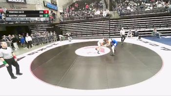 6A 165 lbs Cons. Round 2 - Tristan Ha`o, Syracuse vs Austin Larsen, Bingham