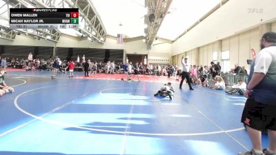 81 lbs Rr Rnd 2 - Owen Mallen, Triumph Trained ES-Cl vs Micah Naylor Jr., Maine Hammahs ES