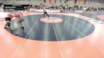 285 lbs Champ. Round 2 - WIll Erbeck, North Central vs Mason Knight, Olivet