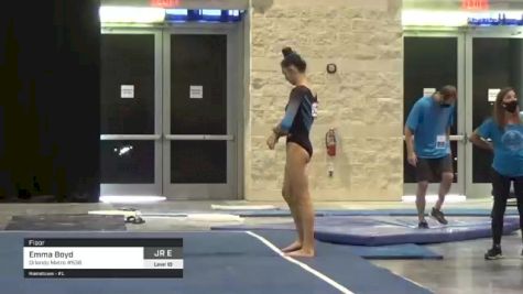Emma Boyd - Floor, Orlando Metro #536 - 2021 USA Gymnastics Development Program National Championships
