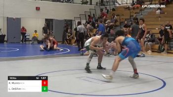 160 lbs Final - Kamdyn Munro, Richmond Hill vs Lucas DeSilva, Collins Hill/Compound