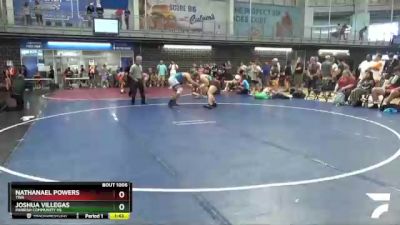 220 lbs Round 1 - Joshua Villegas, Parrish Community HS vs Nathanael Powers, TWA