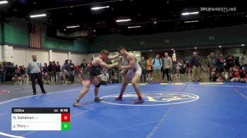 220 lbs Consi Of 4 - Nicholas Sahakian, CA vs Jared Thiry, IA