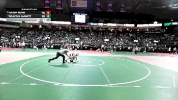 95 lbs Champ. Round 2 - Aaron Munn, PWCA vs Braxtyn Barnett, BEASTA