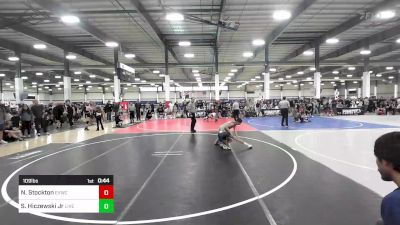 109 lbs Consi Of 8 #2 - Noah Stockton, Evwc vs Steven Hiczewski Jr, Live Training