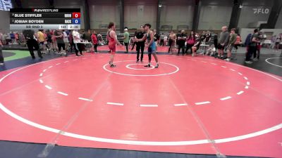 138 lbs Rr Rnd 2 - Blue Stiffler, Roundtree Wrestling Academy vs Josiah Boyden, Backyard Bullies Wrestling Club
