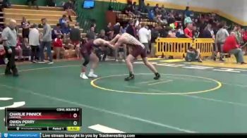 138 lbs Cons. Round 3 - Owen Perry, NEW ALBANY vs Charlie Pinnick, LEBANON