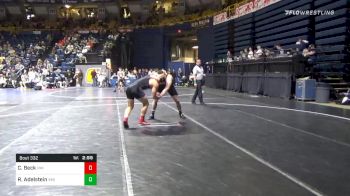 285 lbs Consolation - Chris Beck, Virginia Military Institute vs Robbie Adelstein, Virginia Military Institute