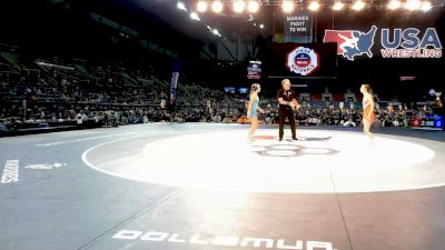 135 lbs Champ. Rd Of 64 - Cara Prock, Oklahoma vs Berkley Lynch, Iowa