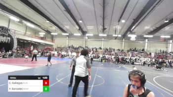 101 lbs 3rd Place - Charlee Gallegos, Bloomfield Youth Wrestling vs Yamilex Gonzalez, Monte Vista Takedown Club