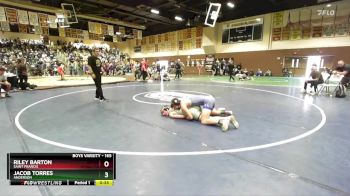 165 lbs Cons. Round 2 - Jacob Torres, Anderson vs Riley Barton, Saint Francis