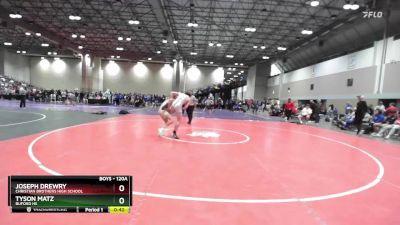 120A Cons. Semi - Tyson Matz, Buford HS vs Joseph Drewry, Christian Brothers High School