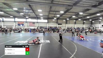 70 lbs Quarterfinal - Gard Paxton, Live Training vs Everett Jones, Pueblo West Storm