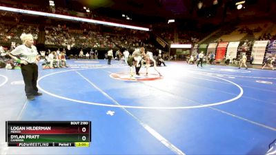 120 Class 2 lbs Quarterfinal - Dylan Pratt, Cameron vs Logan Hilderman, Mexico