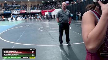 100G Cons. Round 1 - Ashlynn Akers, Redington Sr. Jr/Sr High School vs Gabrielle Bueno, Ketchikan High School