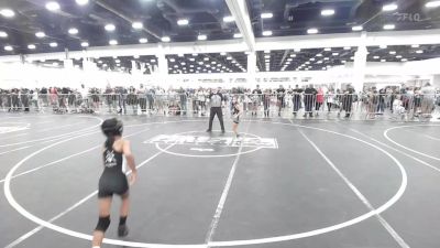 54 lbs Round Of 16 - Amia Lopez, Savage House WC vs Ava Trujillo, Top Rank