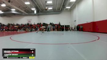 157 lbs Cons. Round 1 - Braden Pittman, Eaglecrest B vs Connor Krosky, Liberty