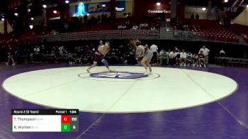 126 lbs Round 2 (8 Team) - Keenan Wyman, Blair vs Tannor Thompson, Norfolk