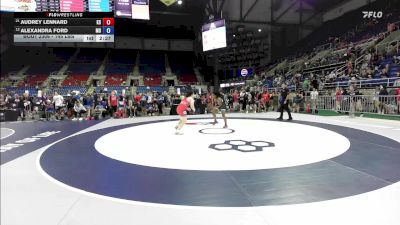 145 lbs Champ. Rd Of 32 - Audrey Lennard, KS vs Alexandra Ford, MD