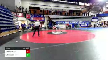 157 lbs Consi Of 8 #2 - Ben Monroe, Unattached-Iowa State vs Cael Swensen, Unattached-South Dakota State