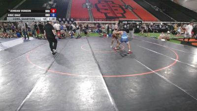 157 lbs Cons. Quarters - Jordan Vereen, South Carolina vs Eric Diaz, Oregon