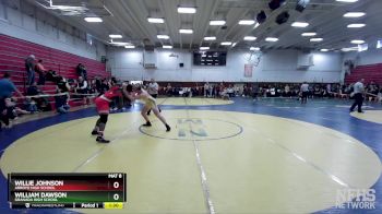 177 lbs Champ. Round 2 - William Dawson, Granada High School vs Willie Johnson, Arroyo High School