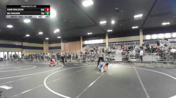 74 lbs Consi Of 8 #2 - Liam Bialecki, Chain Gang vs Eli Galvan, Valiant College Prep