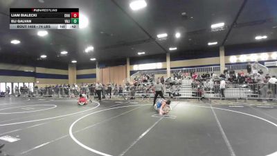 74 lbs Consi Of 8 #2 - Liam Bialecki, Chain Gang vs Eli Galvan, Valiant College Prep