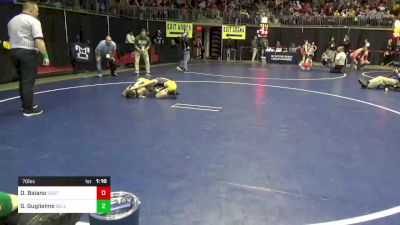 70 lbs Consy 4 - Dominic Baiano, South Fayette vs Gracin Guglielmo, Belle Vernon