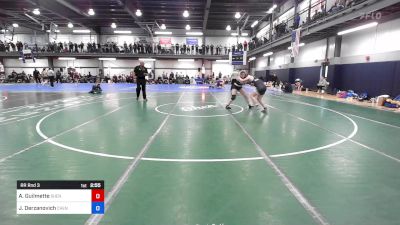 147-BLACK lbs Rr Rnd 3 - Ava Guilmette, Shen vs Jansen Derzanovich, Chenango Forks