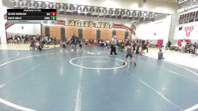 45 lbs Round 1 - Nate Belz, LV Bear Wrestling Club (Spring vs Elias Harlan, So Cal Hammers