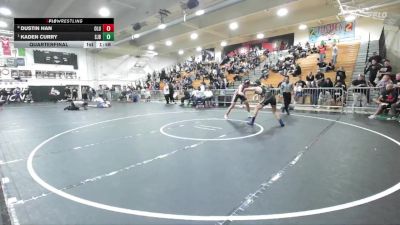 215 lbs Quarterfinal - Kaden Curry, St. John Bosco vs Dustin Han, Lutheran/Orange