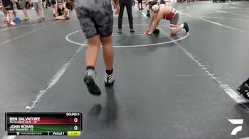 130 lbs Round 6 (8 Team) - Ben Salvatore, PA Alliance Blue vs John Rosas, Mat Troopers
