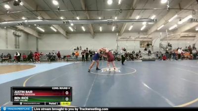 215 lbs Cons. Round 4 - Justin Bair, Cheyenne Mountain vs Ben Rios, Fort Collins