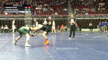 1A-150 lbs 7th Place Match - Preston Hunter, Beckman Catholic vs Dawson Beyer, Sibley-Ocheyedan