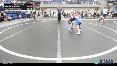 40 lbs Rr Rnd 5 - Barlow Schubert, Chandler Takedown Club vs Trapper McDaugale, Blue Devil Wrestling
