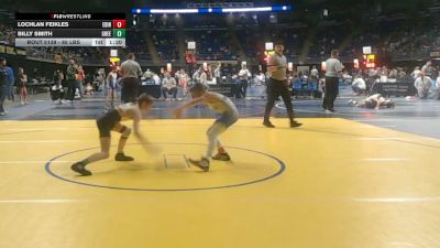 85 lbs Round Of 32 - Lochlan Feikles, Edinboro vs Billy Smith, Greensburg Salem