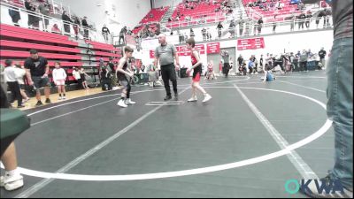 70 lbs Consolation - Pike Sisco, Redskins Wrestling Club vs Cooper Edge, Piedmont