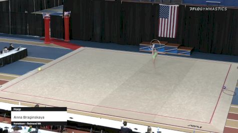 Anna Braginskaya - Hoop - 2021 Rhythmic Elite Qualifier