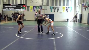 113 lbs Champ. Round 1 - Breckin Morrison, Iowa City, City High vs Dylan Munson, Prairie, Cedar Rapids