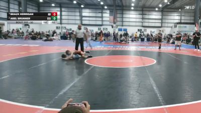 50 lbs Champ. Round 3 - Beaux Kerrigan, NOVA WC vs Abel Brunner, Crystal Coast Grapplers