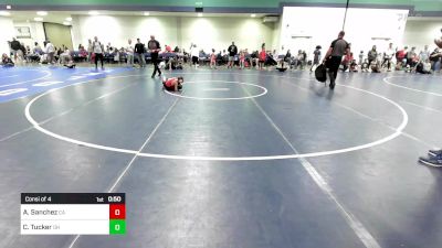 50 lbs Consi Of 4 - Angelo Sanchez, CA vs Callahan Tucker, OH