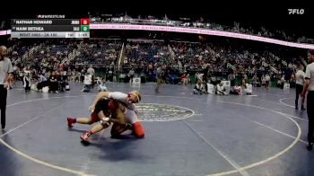 2A 150 lbs Champ. Round 1 - Nathan Howard, John M. Morehead High School vs Naim Bethea, Salisbury