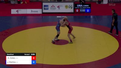 GR 67 lbs Semifinal - Christoff Coles, Unaffiliated vs Joseph Dashou, London-Western WC