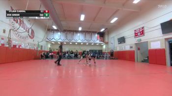 120 lbs Semifinal - Jylian Cabral, Douglas County vs Zoe Greer, Falcon